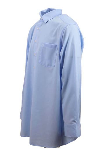 Olymp Overhemd in maat 47 Blauw, Kleding | Heren, Verzenden, Zo goed als nieuw, Blauw, Olymp