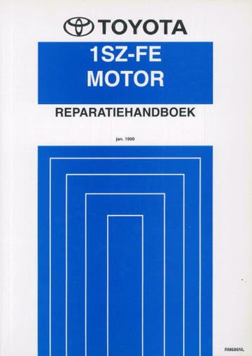 1999 Toyota Yaris 1SZ-FE Motor Reparatiehandboek, Auto diversen, Handleidingen en Instructieboekjes, Verzenden