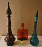 VETRERIE DI EMPOLI - Fles - Drie flesjes Genie van