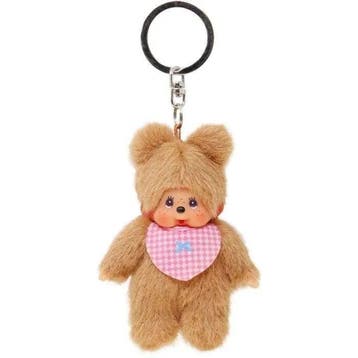 Bearchhichi pluche sleutelhanger - BANDAI - Monchhichi -..., Verzenden, Nieuw