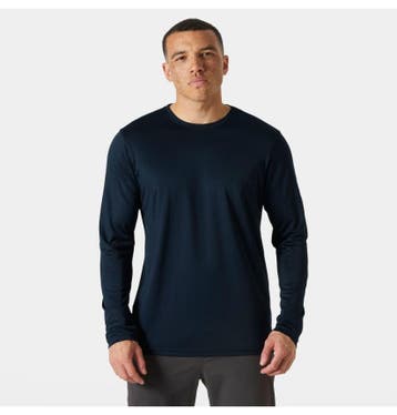 Helly Hansen Crew Shirt met Lange Mouwen | Heren | Navy, Ophalen of Verzenden, Nieuw, Helly Hansen