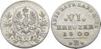 Fuer Ansbach-bayreuth, 6 Kreuzer 1 1800 B Brandenburg-Pre..., Verzenden