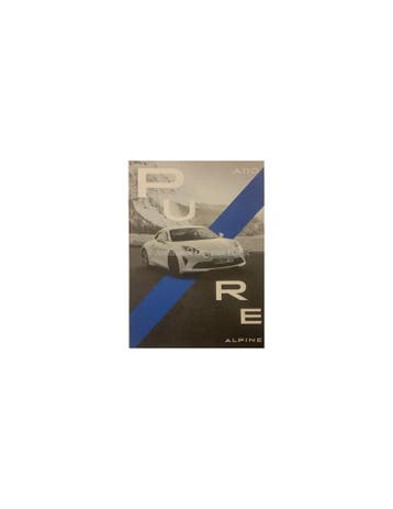 2018 ALPINE A110 PURE BROCHURE FRANS / ENGELS, Boeken, Nieuw, Author