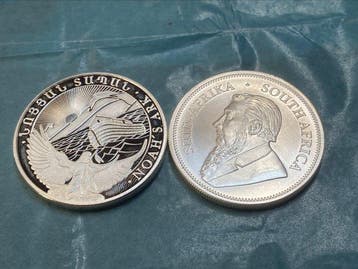 Armenië, Zuid-Afrika. 500 Dram, Krugerrand 2026, 2 x 1 Oz
