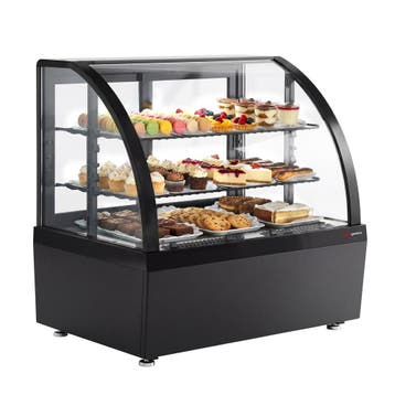 GGM Gastro | Koelvitrine - tafelmodel - gebogen ruit - |, Verzenden, Nieuw in verpakking
