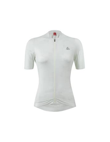 Loeffler fietsshirt korte mouwen W Bike Jersey FZ Skys Es..., Löffler, Verzenden, Nieuw, Wit