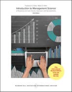 Introduction to Management Science 9781260091854, Boeken, Verzenden, Zo goed als nieuw