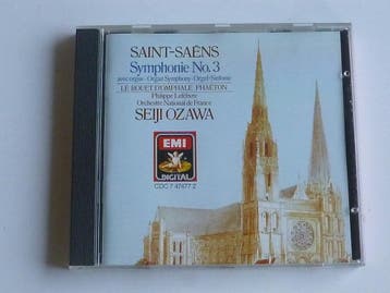 Saint Saens - Symphonie 3 / P. Lefebvre, Seiji Ozawa, Ophalen of Verzenden, Zo goed als nieuw