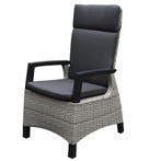 Tunis dining tuinstoel verstelbaar grijs set van 6, Tuin en Terras, Tuinstoelen, Ophalen of Verzenden, Nieuw