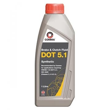 Remvloeistof DOT 5.1 - 1 liter Comma BF41L (Remsysteem), Auto diversen, Verzenden, Nieuw