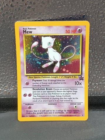Pokémon - 1 Card - Mew - WOTC, Hobby en Vrije tijd, Verzamelkaartspellen | Pokémon, Nieuw