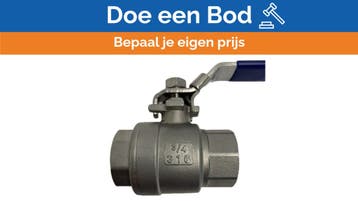 Bieden: Stainless Steel Ball Valve 3/4 Inch, Ophalen of Verzenden, Nieuw, Kombuis en Sanitair, Zeilboot of Motorboot