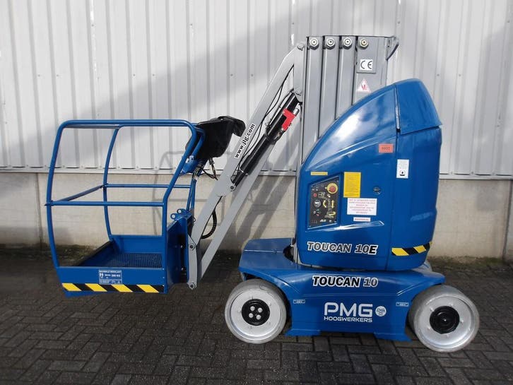 hoogwerker JLG Toucan 10E , 2013 , 10,1m , gekeurd , nw accu, Zakelijke goederen, Machines en Bouw | Kranen en Graafmachines, Hoogwerker