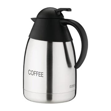 Isoleerkan RVS koffie | 1,5L | 25(h) x 14(Ø)cm Olympia, Verzenden, Nieuw in verpakking
