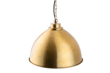 Hanglamp INDUSTRIAL 43cm goud - 41446, Ophalen of Verzenden, Nieuw
