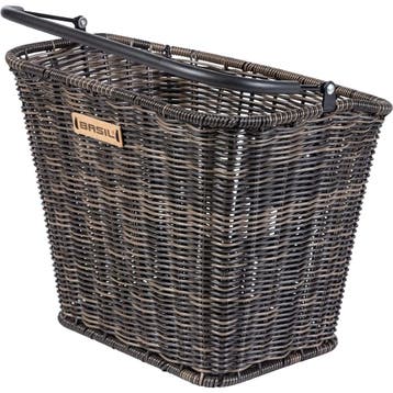 BASIL Fietsmand Bremen Rattan Look KF 18 x 30 x 24 cm -, Ophalen of Verzenden, Nieuw, Overige merken