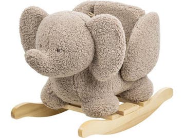 Nattou Teddy Olifant Hobbelpaard – Schommeldier met Zacht, Verzenden, Nieuw
