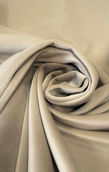 1759Prachtig velours met nap in elegante uni tint beige, Antiek en Kunst