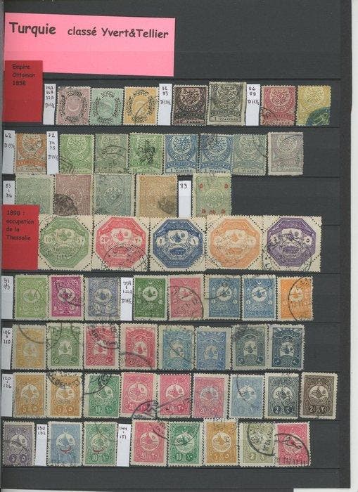 Turkije - Turkije/Cilicië, mooi geheel geleverd, Ottomaanse, Postzegels en Munten, Postzegels | Amerika