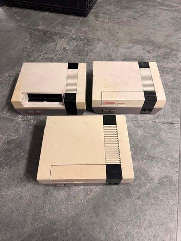 Nintendo - Nes - Lot of 3 - Spelcomputer, Nieuw