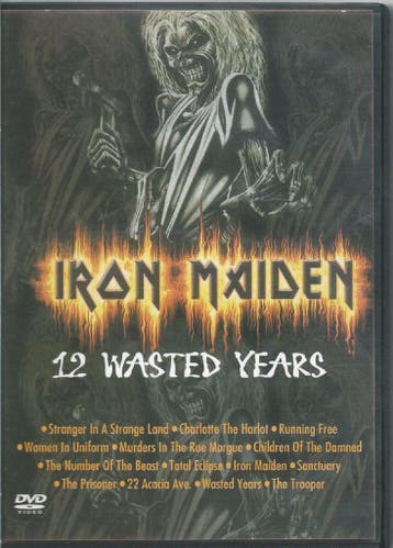 dvd - Iron Maiden - 12 Wasted Years, Verzenden, Zo goed als nieuw