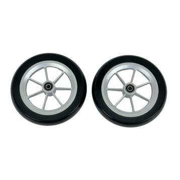 Voorwiel set rollator soft Rehasense en Mobilex origineel, Diversen, Rollators, Ophalen of Verzenden, Nieuw
