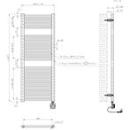 Wiesbaden Elara Elektrische Radiator - Smart WiFi -, Ophalen of Verzenden, Nieuw