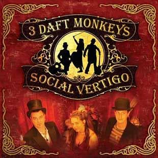 cd - 3 Daft Monkeys - Social Vertigo, Cd's en Dvd's, Cd's | Overige Cd's, Zo goed als nieuw, Verzenden