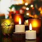 Set van 6 Oplaadbare LED Kaarsen met Afstandsbediening Timer, Verzenden, Nieuw