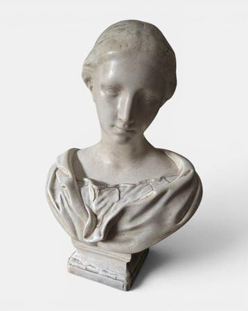 Musée du Louvre - Buste, Tete de Lille - 42 cm - Gips