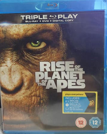 Rise Of The Planet Of The Apes import (blu-ray tweedehands, Cd's en Dvd's, Blu-ray, Ophalen of Verzenden, Zo goed als nieuw