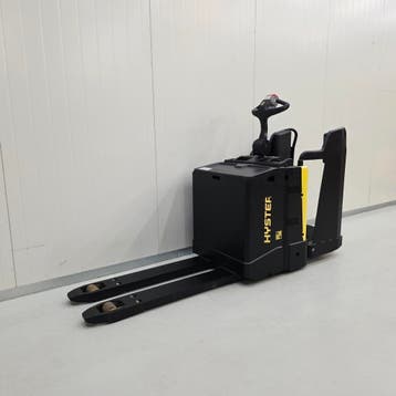 2018 - hyster - elektrische meerij palletwagen - opstapper, Zakelijke goederen, Machines en Bouw | Heftrucks en Intern transport