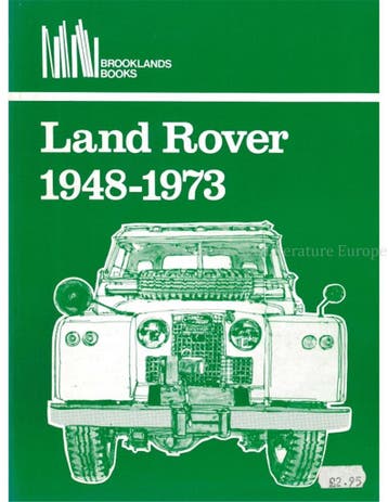 LAND ROVER 1948-1973 (BROOKLANDS), Nieuw, Author