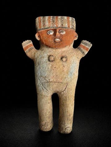 Chancay-cultuur 10e tot 15e eeuw n.Chr. Terracotta