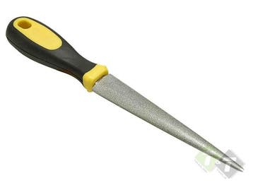Diamant Vijl 250 Mm - Aanzetstaal - Vijlen - Tweezijdige Vij, Doe-het-zelf en Verbouw, Gereedschap | Handgereedschap, Ophalen of Verzenden