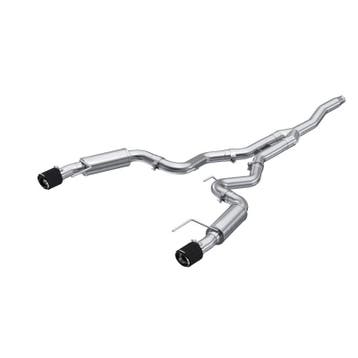 MBRP 19-22 Ford Mustang 2.3 EcoBoost 3in Cat-Back Dual Split, Ophalen of Verzenden, Nieuw