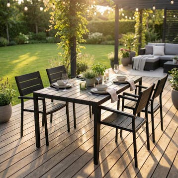 Tuintafel Staal 156x78cm | Weerbestendig | OP=OP, Ophalen of Verzenden, Nieuw