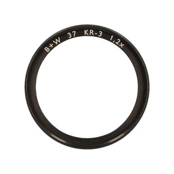 B+W KR-3 1,2x Filter 37mm met garantie, Ophalen of Verzenden, Gebruikt