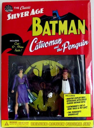 DC Direct Silver Age Catwoman & Penguin 2-pack, Ophalen of Verzenden, Nieuw