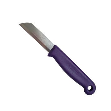 Solingen Schilmesje – RVS Glad – 16 cm met Blade Cover, Ophalen of Verzenden, Nieuw, Rvs of Chroom
