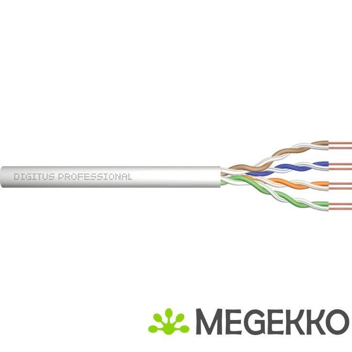 Digitus ASSNET250 305m Cat6 U/UTP (UTP) Grijs netwerkkabel, Computers en Software, Overige Computers en Software, Nieuw, Verzenden