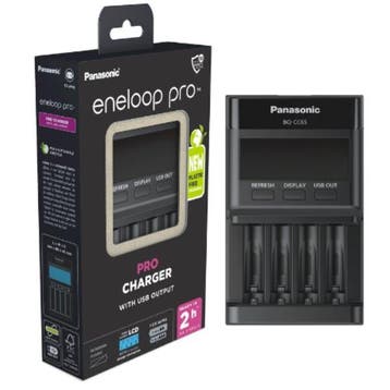 Panasonic Eneloop Pro BQ-CC65 Charger voor AA en, origineel, Verzenden, Nieuw