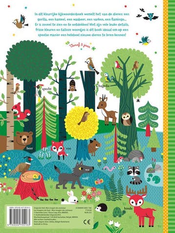 De dieren / Mijn kijkwoordenboek ik ontdek de wereld om me, Verzenden, Gelezen