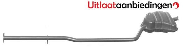 Uitlaat, Einddemper Mini One 1,4, 1.6, Auto-onderdelen, Uitlaatsystemen, Nieuw, Verzenden