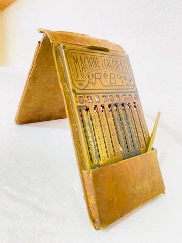 Rébo - Rekenmachine - 1920-1930 - Oude rekenmachine