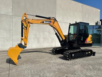 Veiling: Rupsgraafmachine Sany SY60C Diesel 2019, Ophalen, Graafmachine