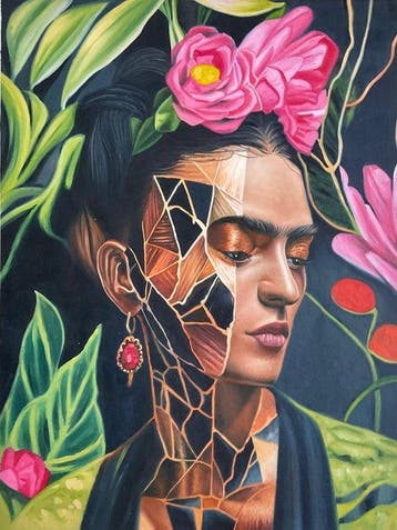 Yamila Machado Velázquez (XXI) - Frida: Florecer Roto