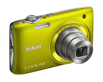 Nikon Coolpix S3100 Digitale Compact Camera - Geel, Audio, Tv en Foto, Fotocamera's Digitaal, Verzenden, Zo goed als nieuw
