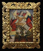 École du Cusco (XX) - LArchange Gabriel joue le tambour du