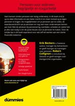 Pensioen voor Dummies / Voor Dummies 9789045353654, Boeken, Verzenden, Gelezen, Erik Beckers